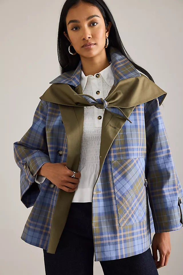Reversible Jerry Top Trench Coat