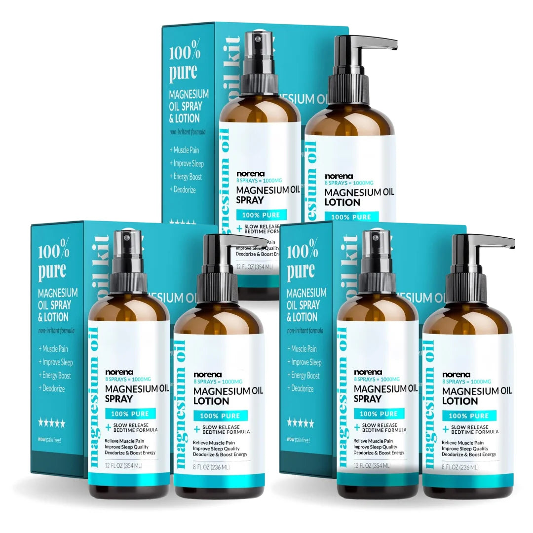Norena™ Magnesium Oil Spray Set
