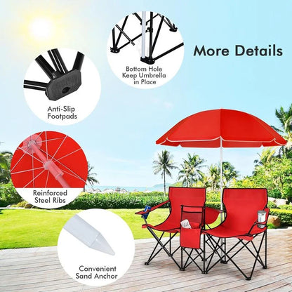 Norena™ DuoShade Chairs + Cooler